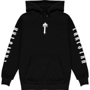 TRAPSTAR BANNERS Black HOODIE