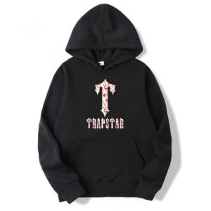 Trapstar Flowers Pattern Hoodie