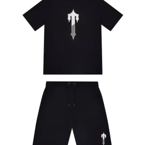 Trapstar T Logo IRONGATE SHORT SET